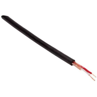 Cable tipo micrófono 305 m 22 AWG 65% malla de cobre estañado